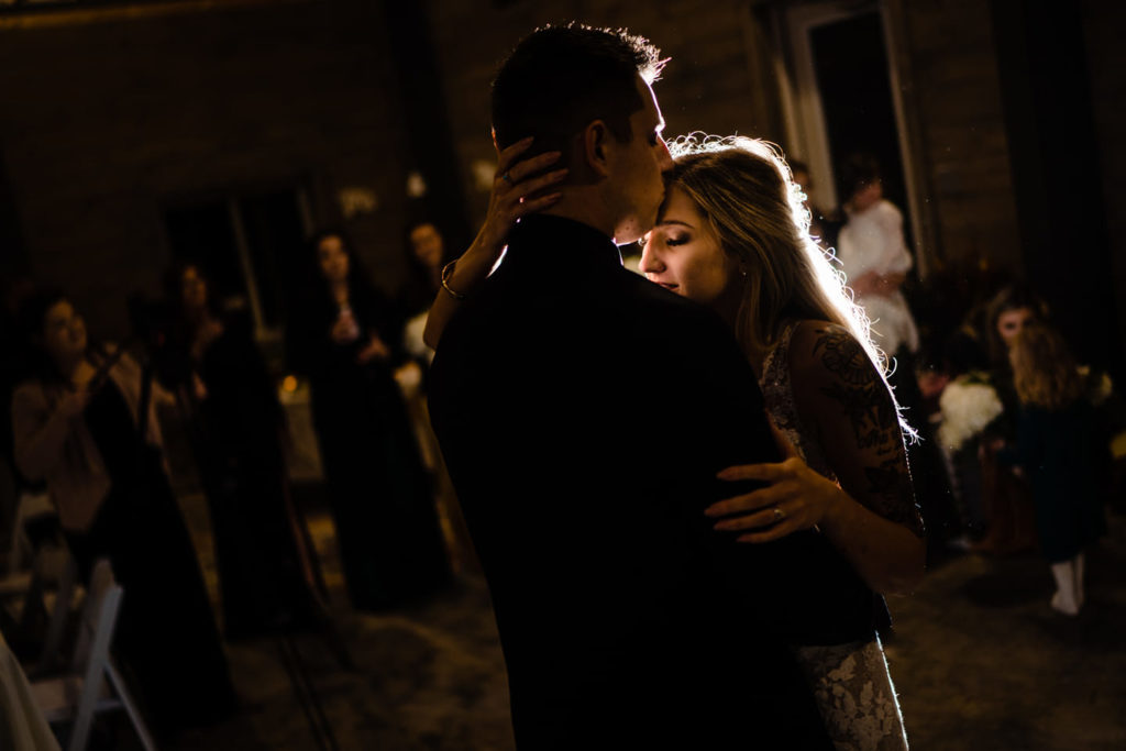 first dance emotional wedding photos