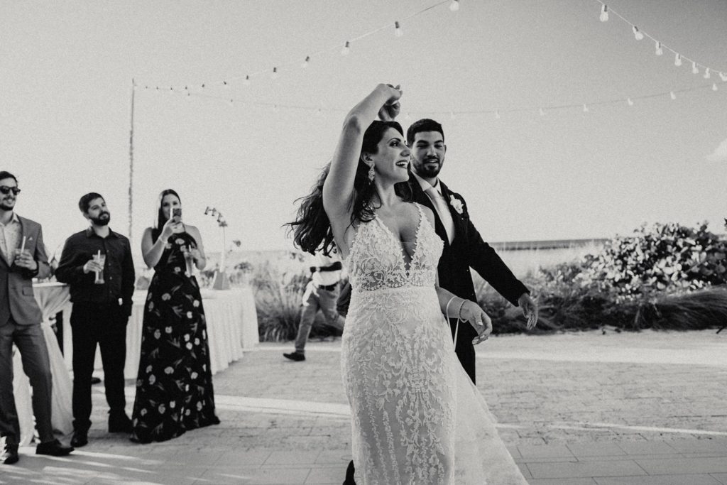 wedding first dance bride and groom