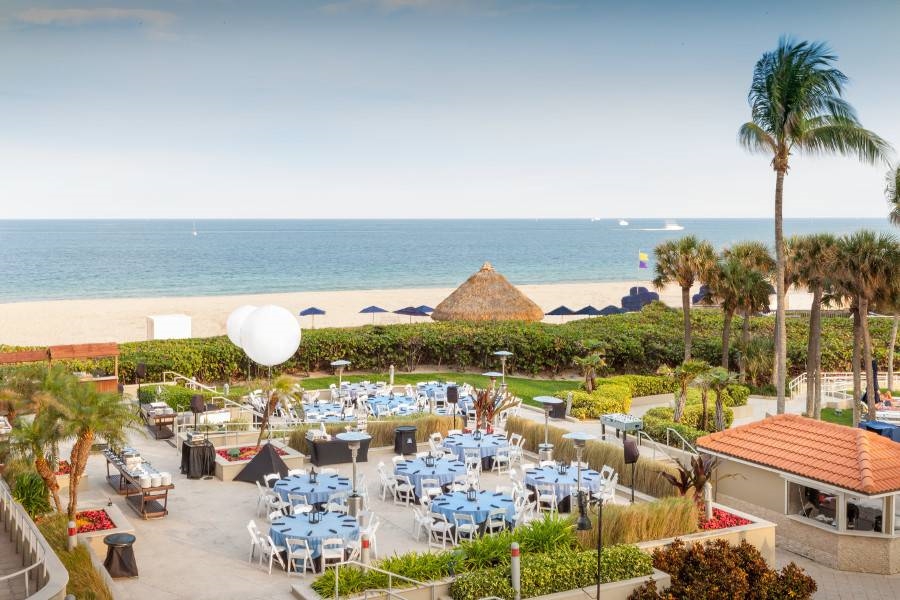 fort lauderdale marriott beach wedding venue