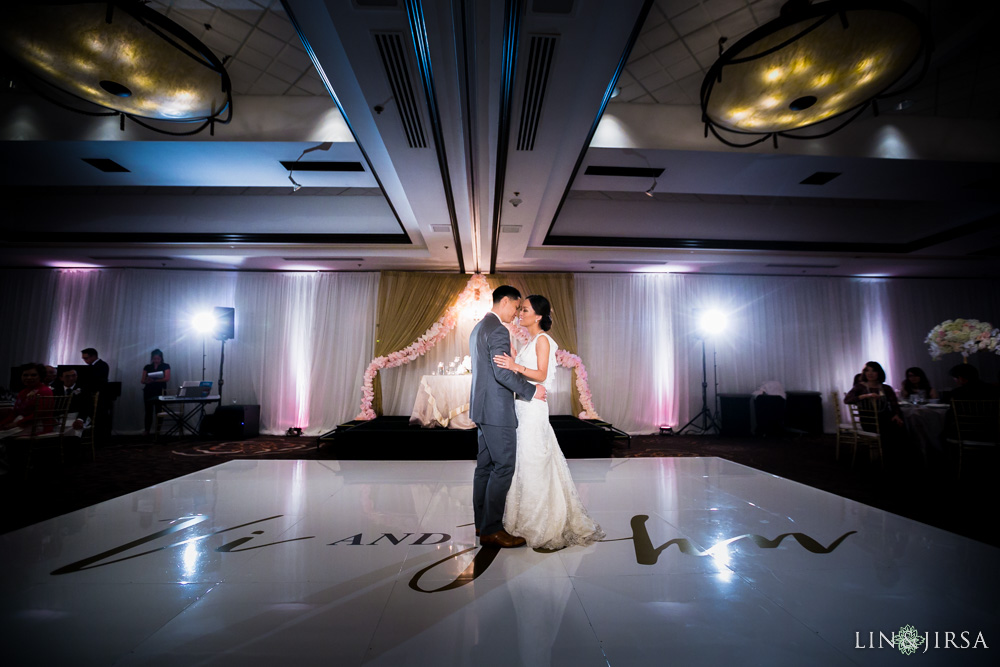 hilton costa mesa wedding lin and jirsa photography