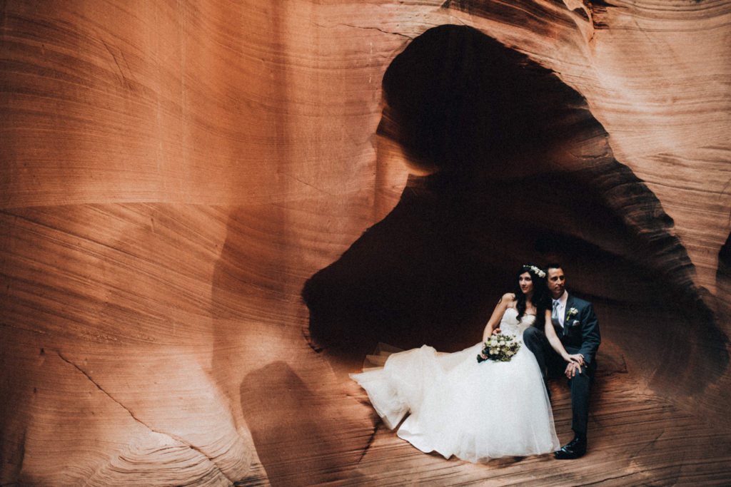 horseshoe slot canyon wedding timothy eyrich photography