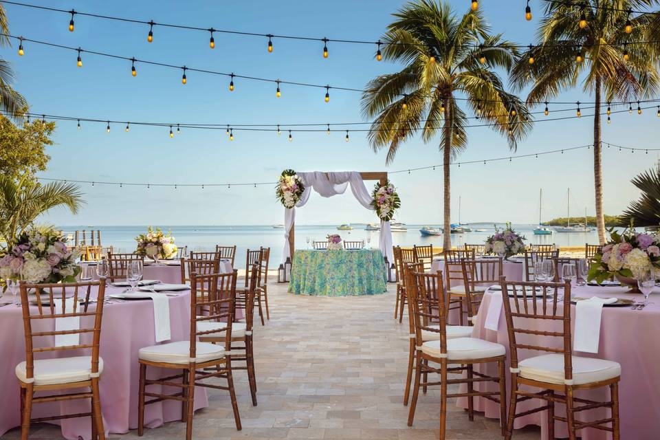 key west beachside hotel wedding venue