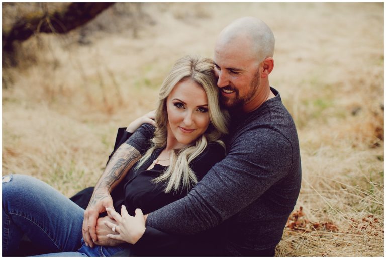 roseville california greenbelt engagement dee and kris photography