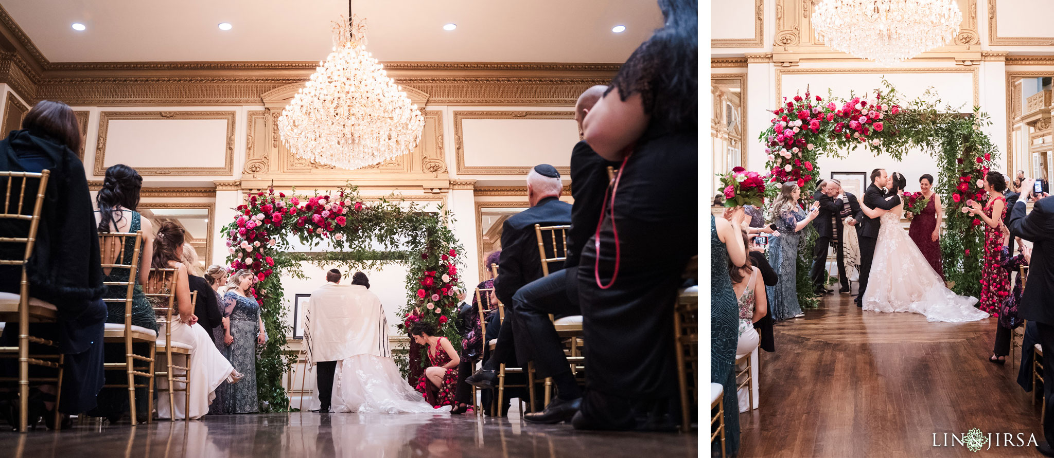 Alexandria Ballrooms Los Angeles Jewish Wedding Photography