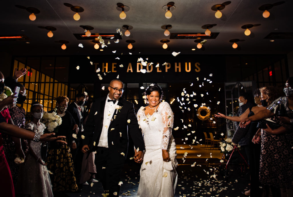 the adolphus wedding darien chui photography