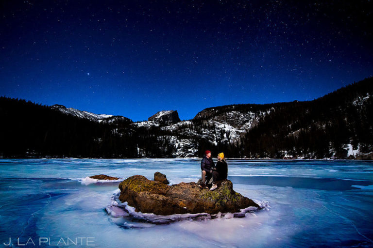 dream lake engagement j la plante photography