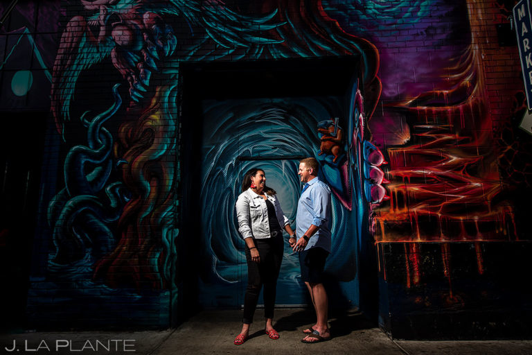 river north art district engagement j la plante photography