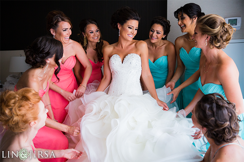 choosing your bridesmaids dress color mixed colors