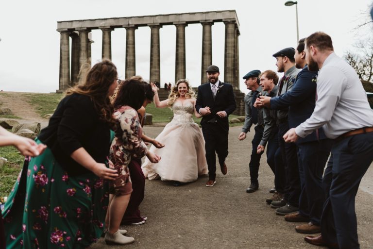 calton hill wedding mclellan photography
