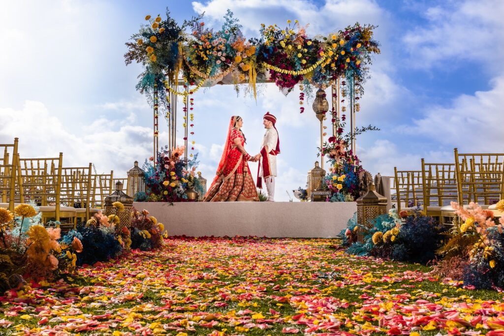 traditional indian wedding decor